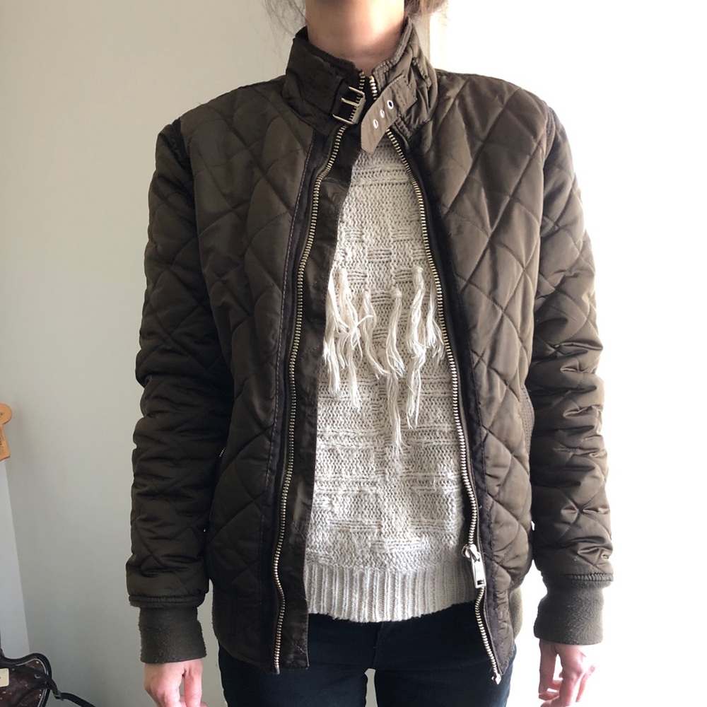 Zara Man Quilted Puffer